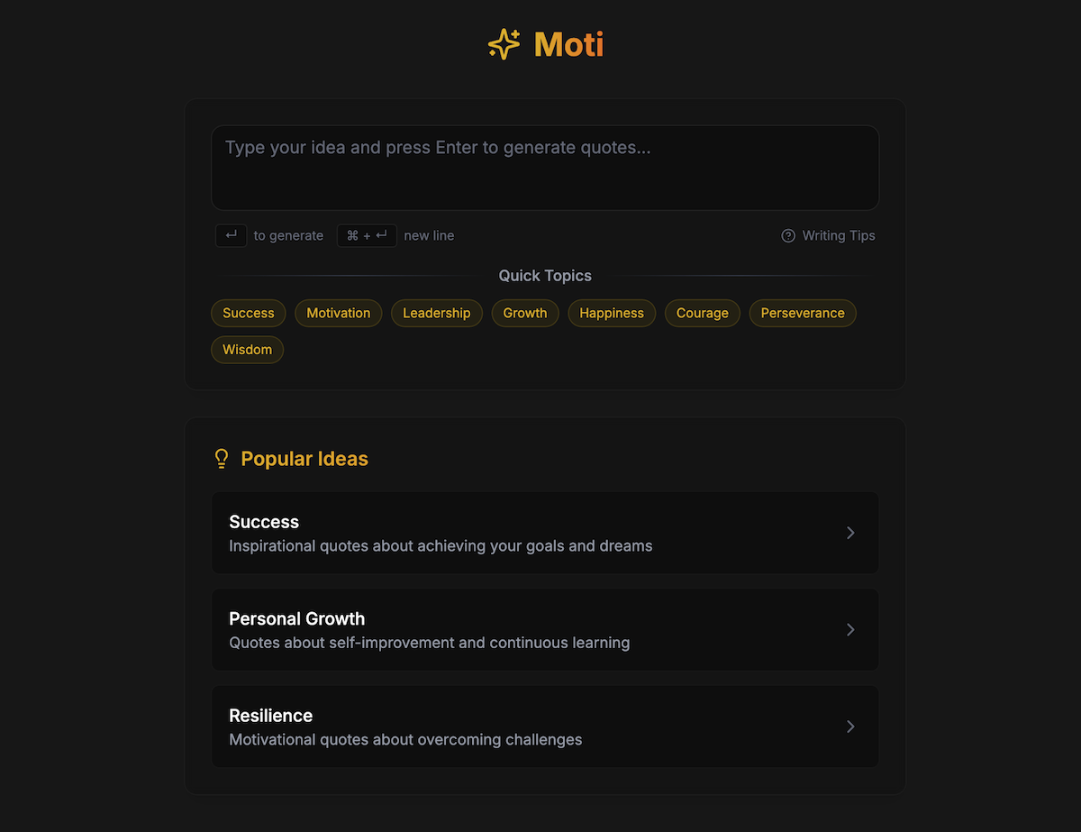 Moti App